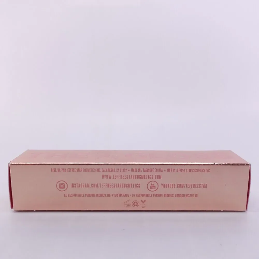 Jeffree Star Cosmetics The Lip Gloss Mouthful Nude Sheer Shimmer Gold New